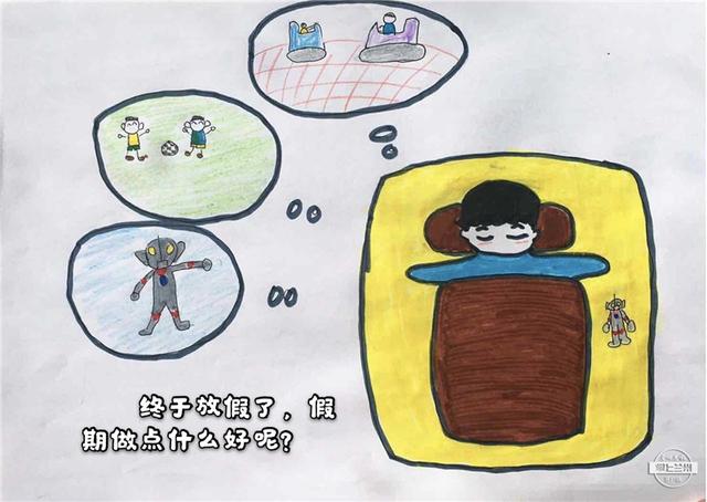 超级宝妈▲「战疫镜头」6岁娃自编绘本故事《谁才是英雄“奥特曼”》，有趣又有料
