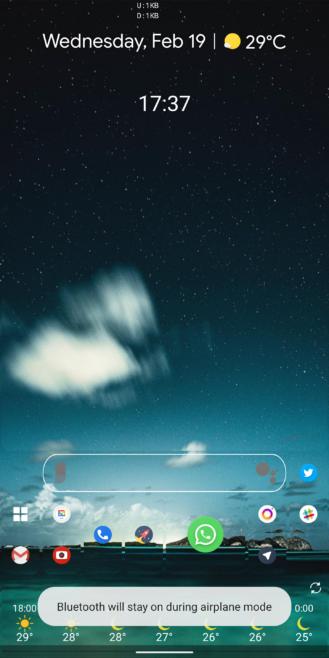 #环球网#谷歌Android 11新特性：打开飞行模式蓝牙耳机不断连