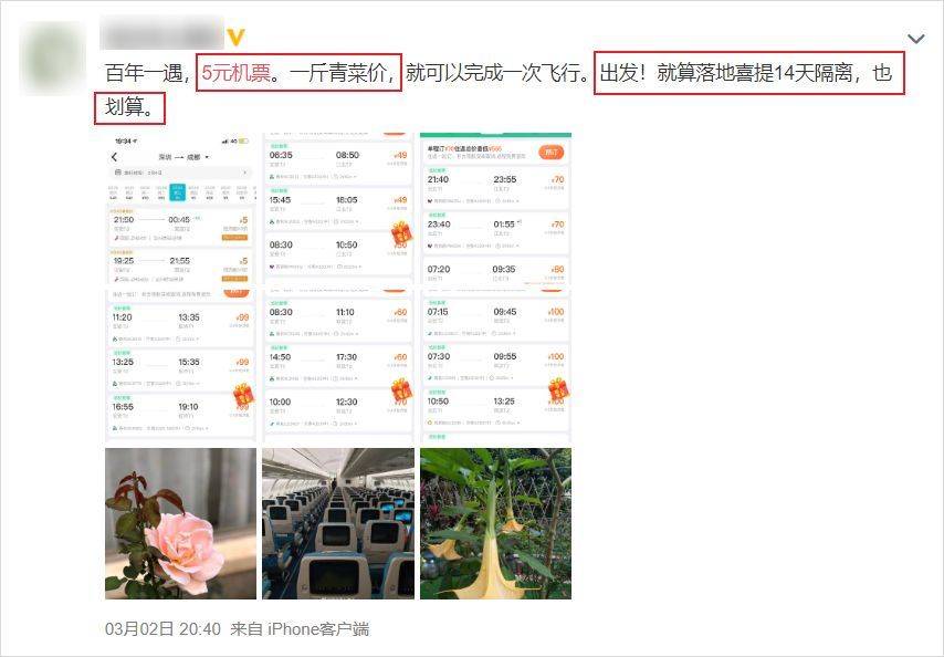 「麻辣杂谈」49元“白菜价”机票背后有何秘密？