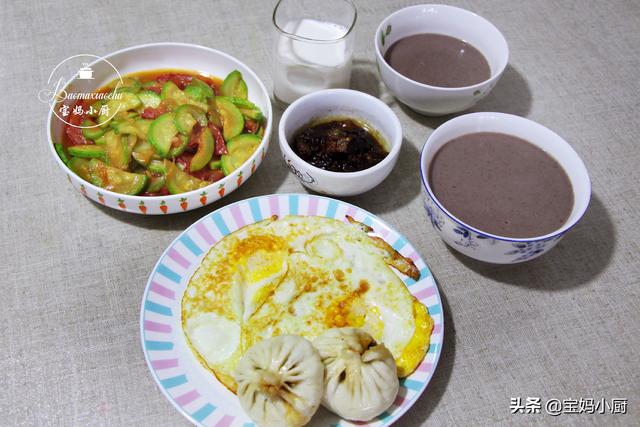 #食物趣科普#宝妈家的半小时早餐，一周换着花样做，圈友：真想去你家蹭饭