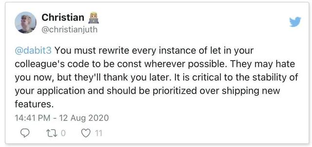 成为最差开发者的10个建议