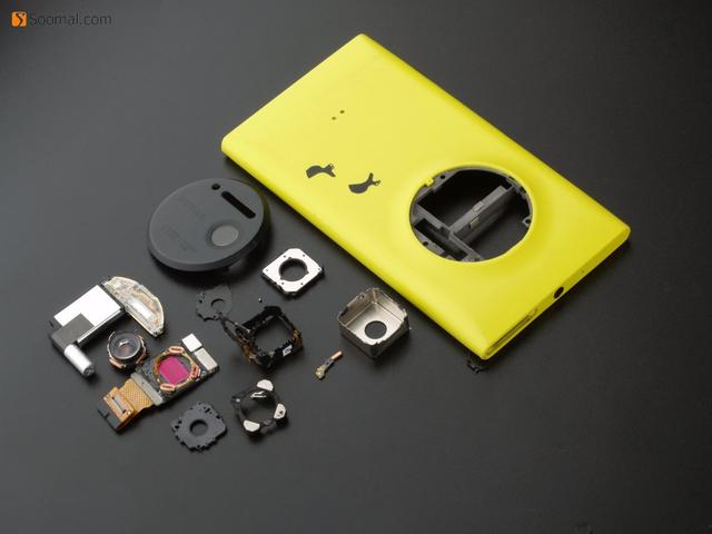 诺基亚 Lumia 1020手机摄像头暴力拆解 图集 「Soomal」