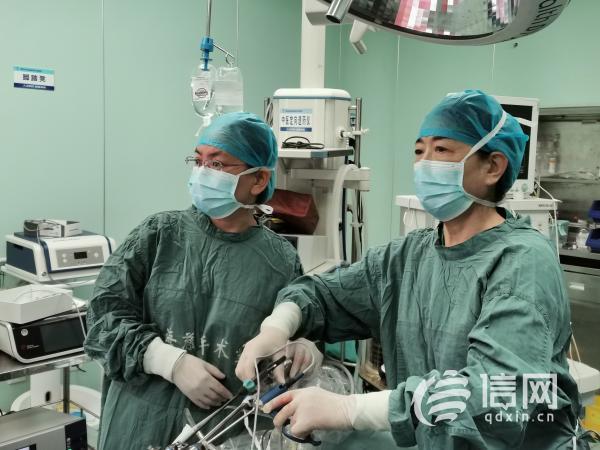 海慈妇二科成功完成腹腔镜下瘢痕妊娠切除术