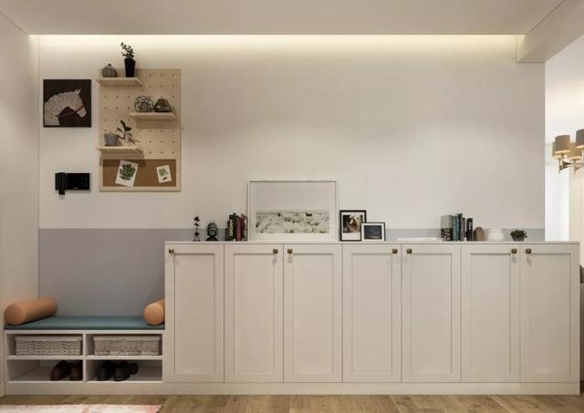 118平米、小清晰风，全屋温馨自在，还有一种摩登的美感