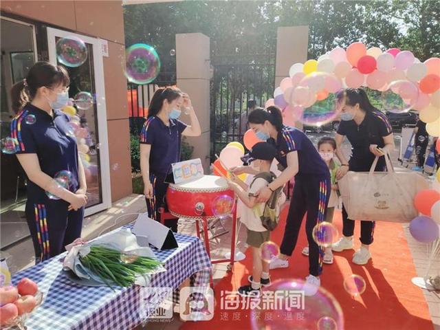 超级宝妈|开学季|甜甜的感觉 德州幼儿园的“小神兽”们进校园啦