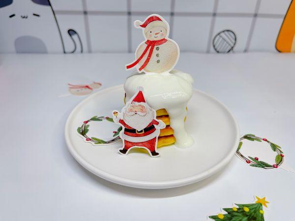 甜蜜圣诞酸奶小蛋糕就这么做，新手也能零失败