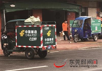 「全国党媒信息公共平台」记者走访东莞服务行业 快递、交通运输业全面复工