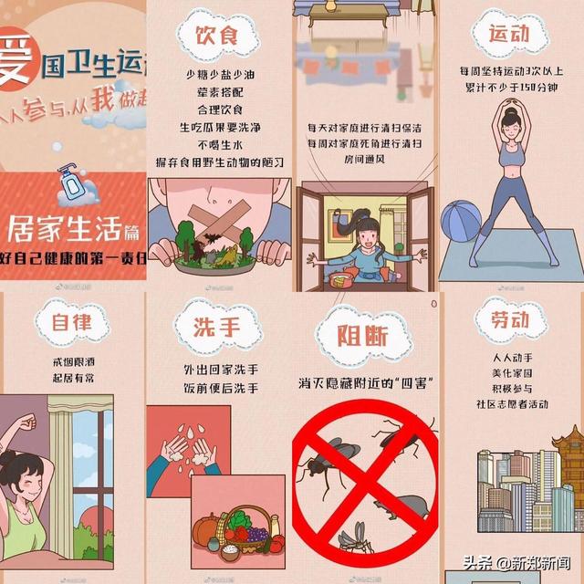 #你的育儿经#新郑市弘远路幼儿园：防疫有我，爱卫同行