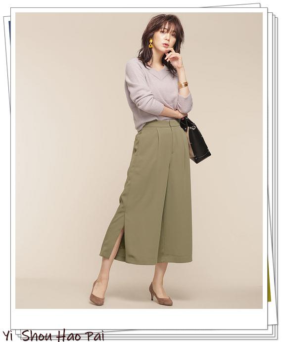 皮肤白皙的女人试试这种浅绿色的衣服,春天穿它太美了