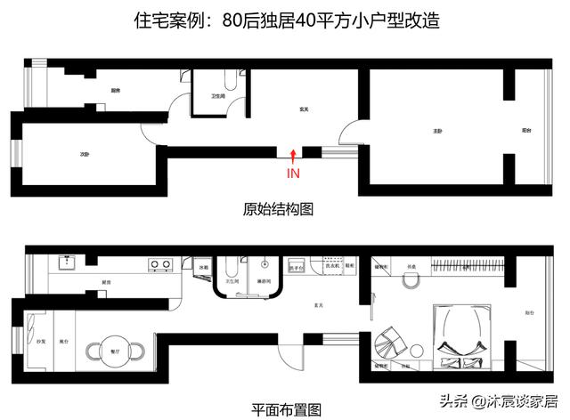 30+女青年，一人独居40㎡小窝，全屋很温馨，日子过得真美好