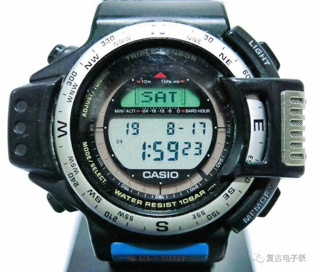 卡西欧PRO TREK致敬传感器系列——CASIO dpx