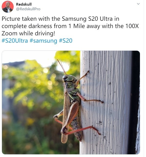 太平洋电脑网▲三星Galaxy S20 Ultra拍照如何？支持100倍混合变焦