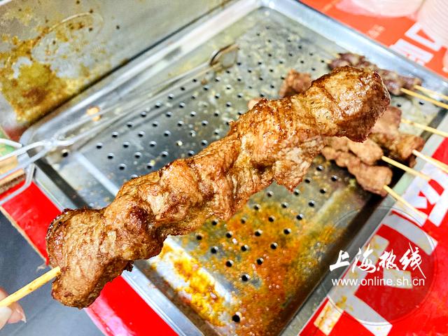 长宁人都懂！上海滩最大的里脊肉串，销魂的味道让上海人自豪