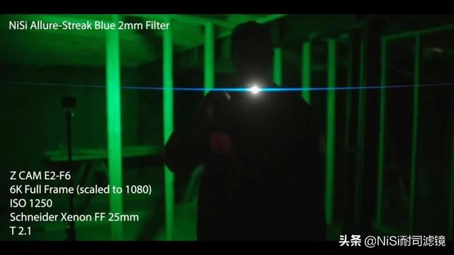 「测评」美国独立电影制作人测试NiSi蓝色拉丝滤镜