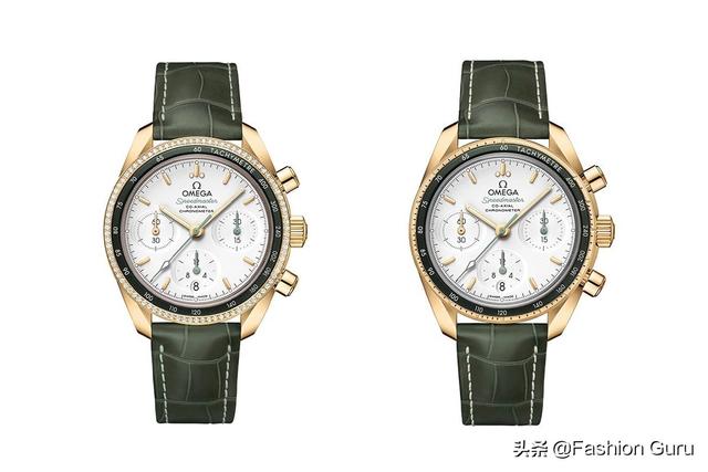 时尚迪科OMEGA 推出钻石及贵金属版本 Speedmaster 38mm 全新腕表