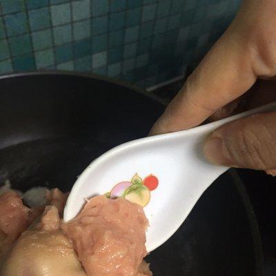 超级爽口下饭的手工猪肉丸—手残党也会，上桌秒光