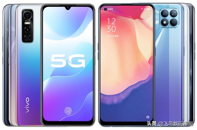 5G双防抖拍照手机选VIVOS7e还是OPPOreno4SE