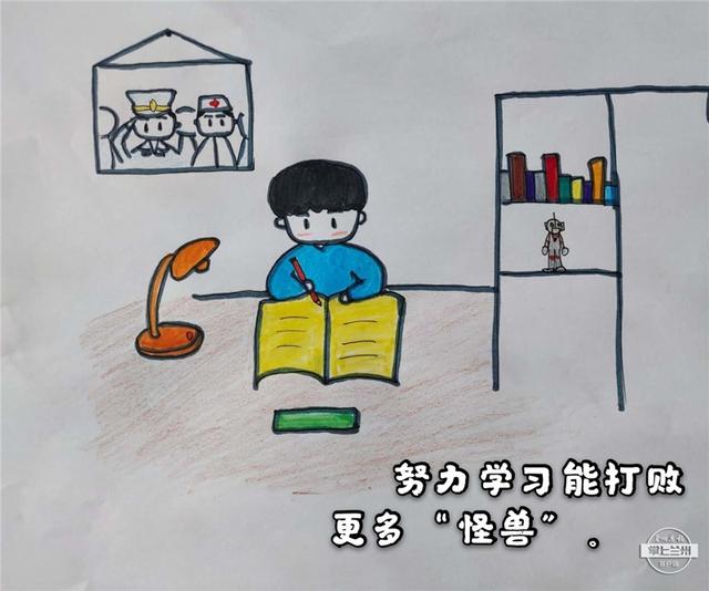 超级宝妈▲「战疫镜头」6岁娃自编绘本故事《谁才是英雄“奥特曼”》，有趣又有料