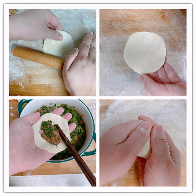 荠菜馅饺子怎么调最好吃？教你3招，荠菜翠绿不发黄，鲜嫩多汁