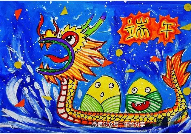 超级宝妈|儿童画教程｜3节关于端午节的课程，创意满满