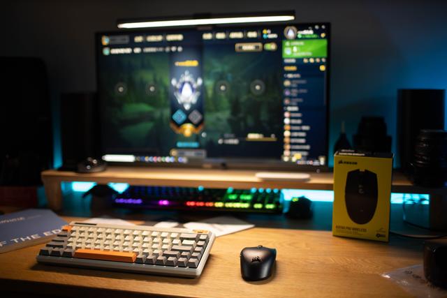 均衡的无线双模游戏鼠标，KATAR PRO WIRELESS