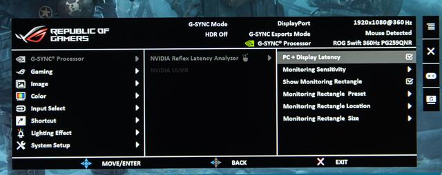 360Hz遇上Reflex Low Latency会发生什么
