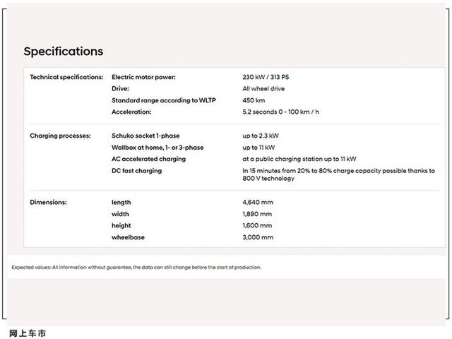 现代全新电动车细节再披露 3米轴距比肩奥迪A6 搭载800V快充技术