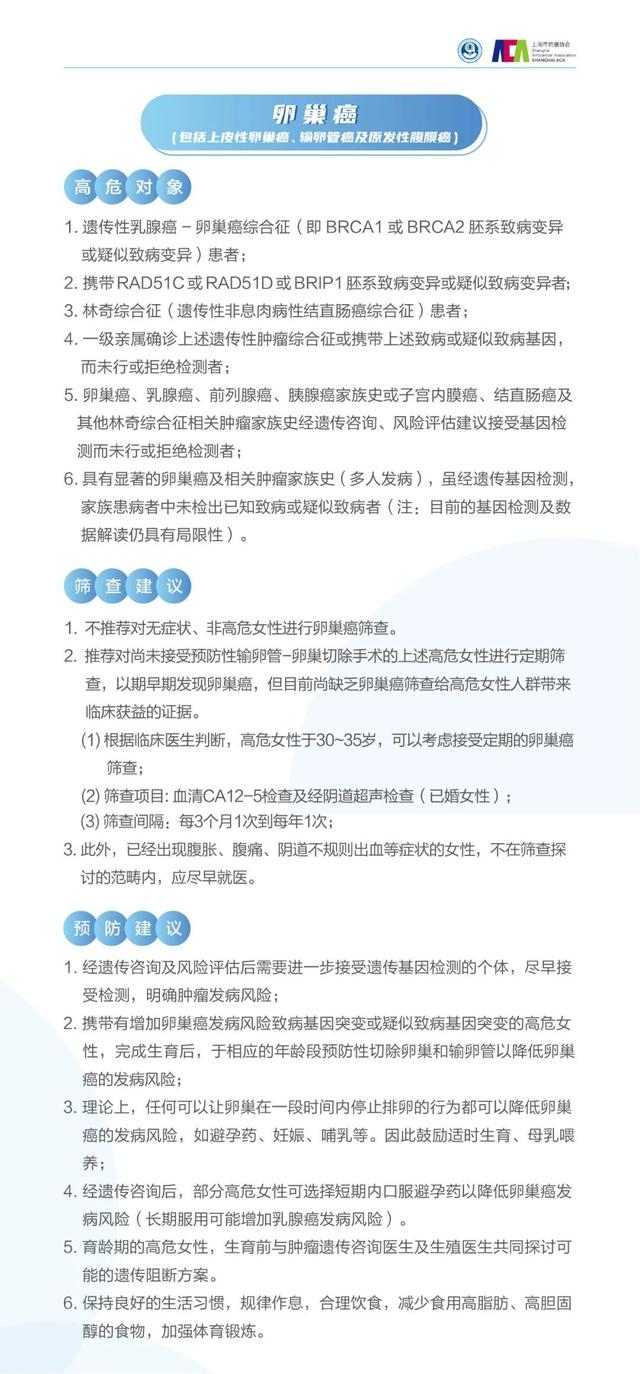 筛查|新版《居民常见恶性肿瘤筛查和预防推荐》发布