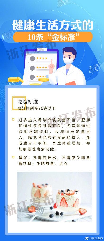 健康|健康生活方式的10条“金标准”，你都做到了吗？