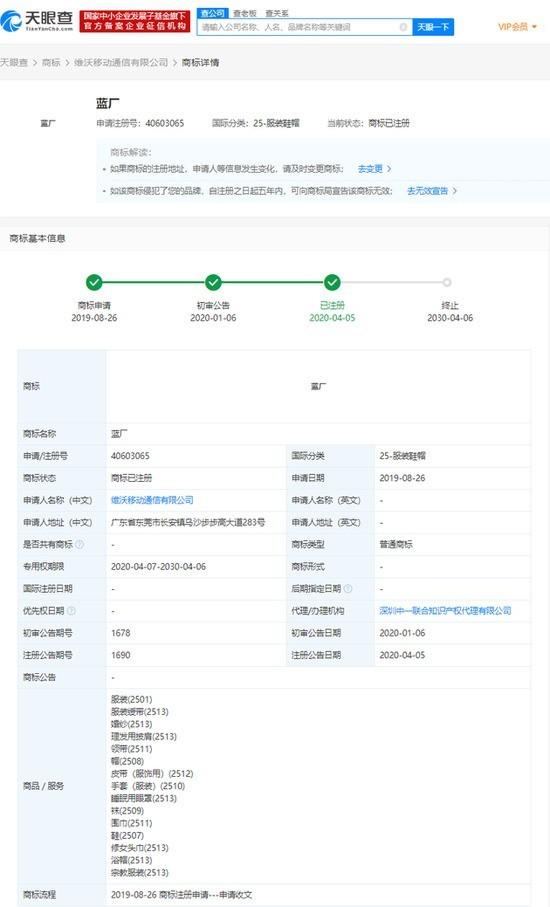 OPPO和vivo申请绿厂蓝厂商标 网友把目光投向了腾讯