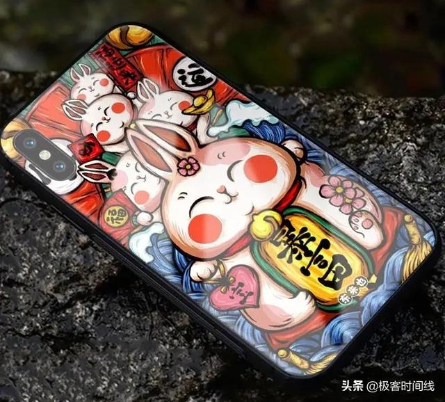 当彩绘与中国风不期而遇，这样的苹果手机壳时尚又个性