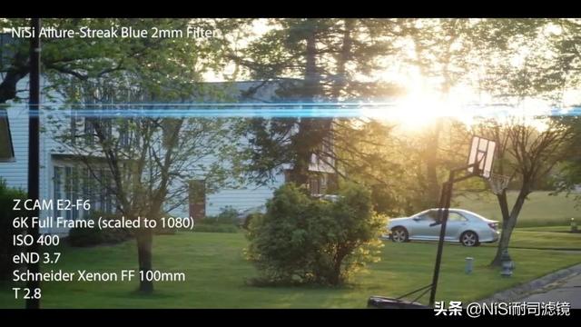 「测评」美国独立电影制作人测试NiSi蓝色拉丝滤镜