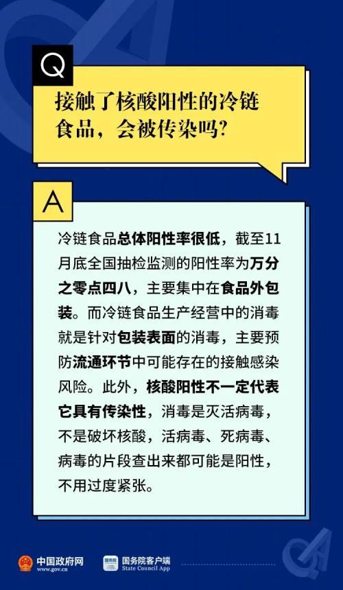 万一接触了被污染的冷链食品会感染吗？你想知道的都在这里