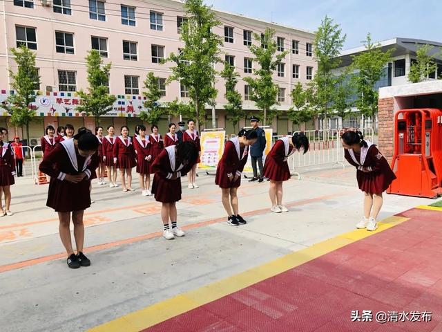 【超级宝妈】清水县第四幼儿园:科学演练筑防线,细致备战开学时
