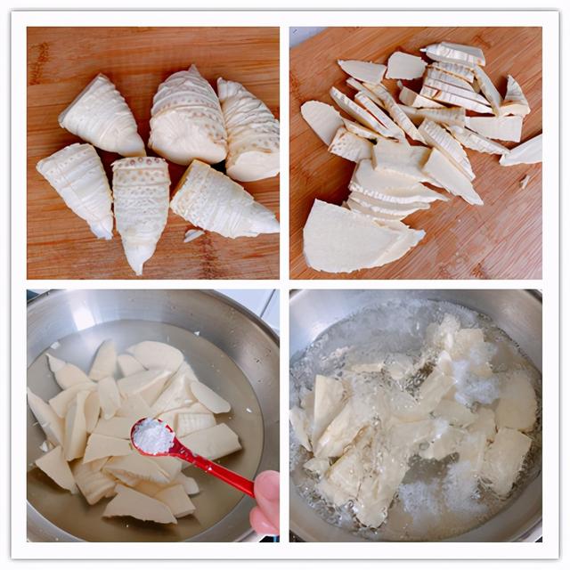 应季的冬笋馅包子，冬笋处理是重点，这样做的包子皮薄馅多还爆汁