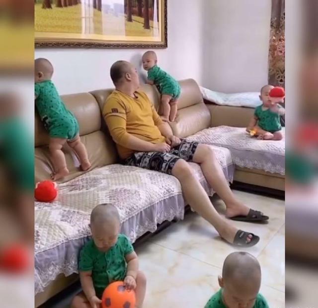 你的育儿经:妈妈一心想给大宝添个弟弟,谁知一口气迎来了5个,这可咋办?