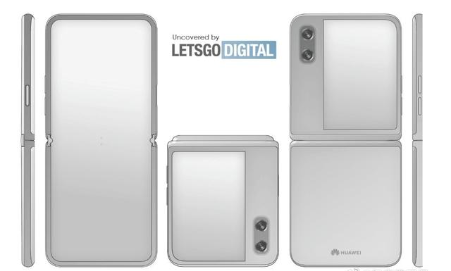 华为折叠屏新机曝光，内折叠设计，真正的全面屏