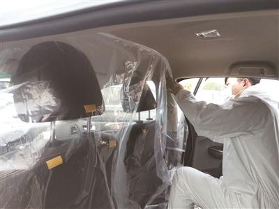 「中国江苏网」南京滴滴网约车已开始安装车内防护膜了