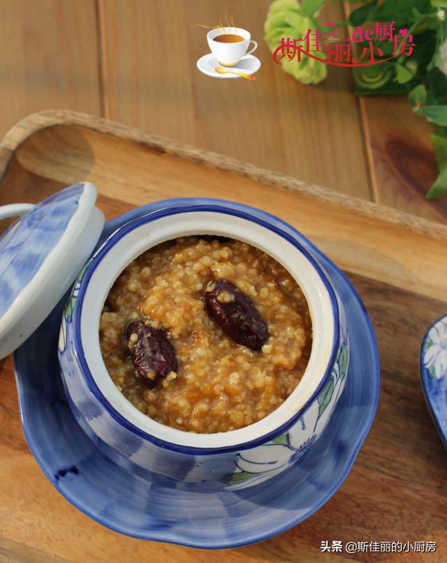 天冷，早餐最爱喝这碗热乎乎的粥，健脾养胃又养颜，成本才几块钱