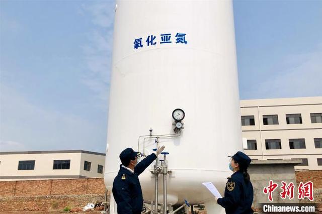 销往新西兰 江西首次出口氧化亚氮（图）