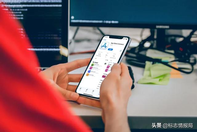 面向开发者的App Store Connect应用更换新图标