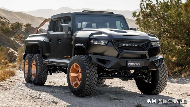 新车 | 越野只想到普拉多？Rezvani 6x6皮卡发布