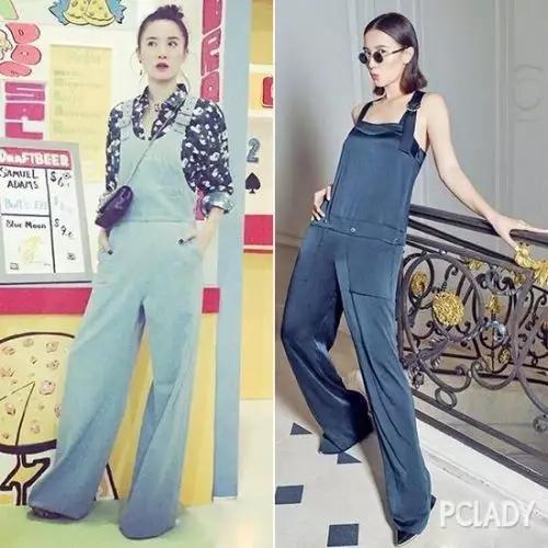 时尚探究社复古持续演绎，背带校裤潮人，越土越潮，范儿