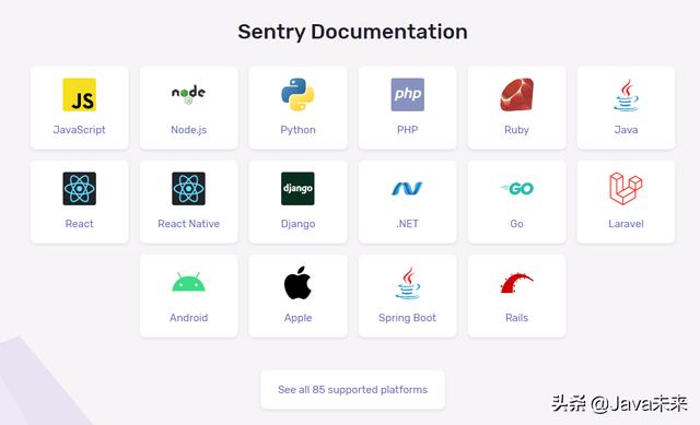 搭建私有Sentry日志收集系统并集成到springboot