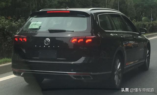 新车 | 大众最便宜的进口旅行车？新款蔚揽国内谍照曝光