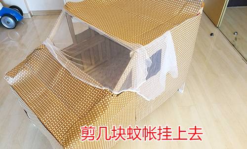 暖先生格调▲老婆想把闲置的婴儿床卖掉，我抢先一步把它锯成了这样