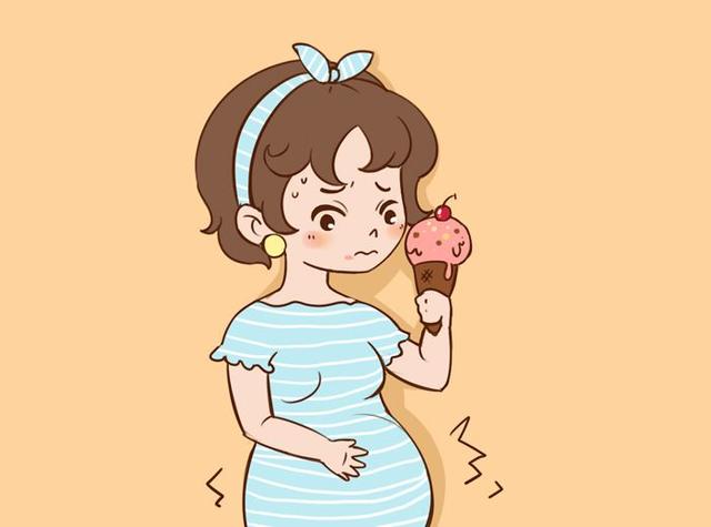 超级宝妈@夏天到，怀孕期孕妈偷吃雪糕，胎儿多数是这些反应，太萌了