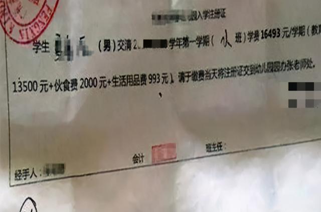 这张幼儿园“天价缴费单”火了，引无数家长共鸣，卖命养娃值吗？