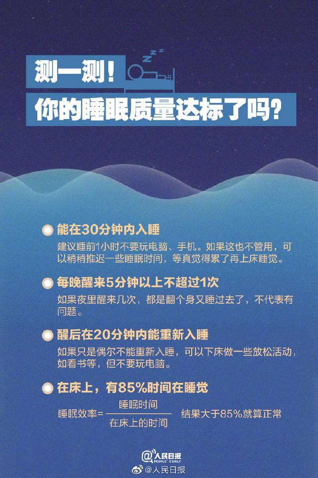 睡眠|世界睡眠日：9图了解睡眠那些事儿