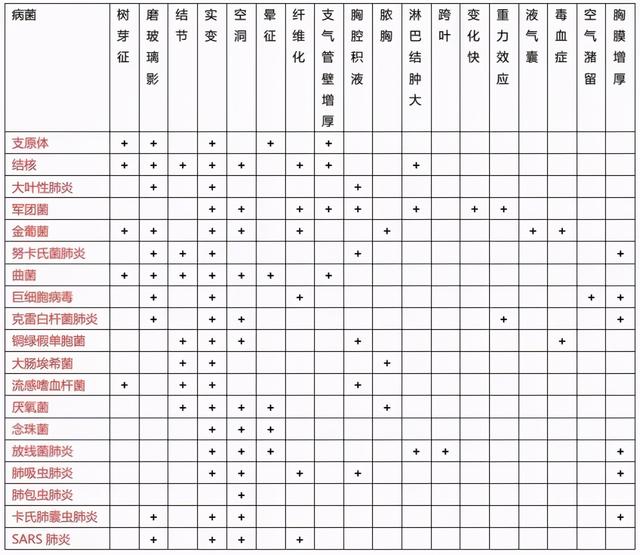 17句话，总结肺部感染的影像变现